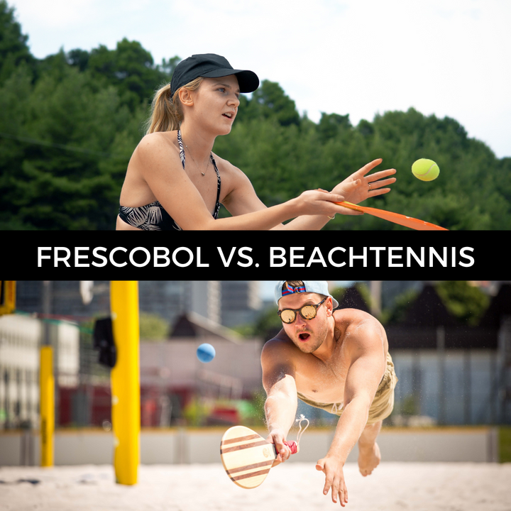 Frescobol oder Beachtennis: Ein sonniger Showdown am Strand