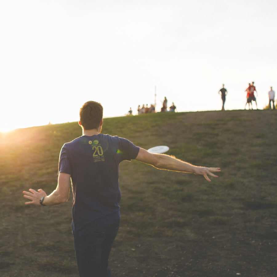 100% Organic Ultimate Frisbee